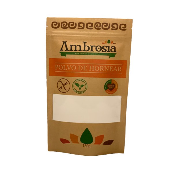 Polvo de Hornear Libre de Gluten 150 grs Ambrosia