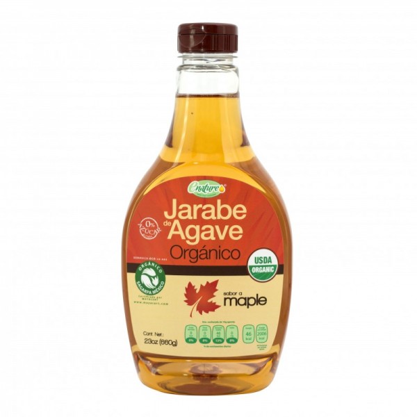 Jarabe de Agave Organico Sabor a Maple 660 grs Enature
