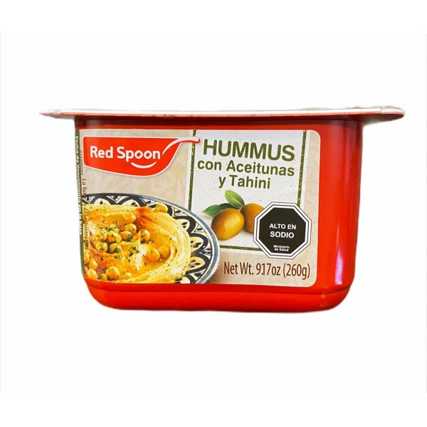 Hummus con Oliva Red Spoon 260 grs