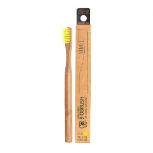 Cepillo dental Bambu Suave - Color Amarillo Biobrush