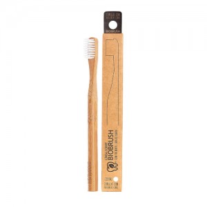 Cepillo dental Bambu Medio - Color Blanco Biobrush