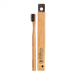 Cepillo dental Bambu Medio - Color Negro Biobrush