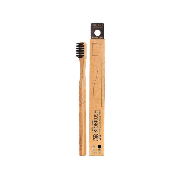 Cepillo dental Bambu Medio - Color Negro Biobrush