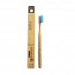 Cepillo dental Bambu Ortodoncia Suave- Color Azul Biobrush