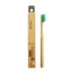 Cepillo dental Bambu Ortodoncia Suave- Color Menta Biobrush