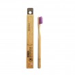 Cepillo dental Bambu Ortodoncia Suave- Color Morado Biobrush