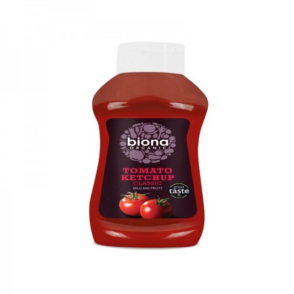 Ketchup organic squeezy 560 gramos Marca Biona