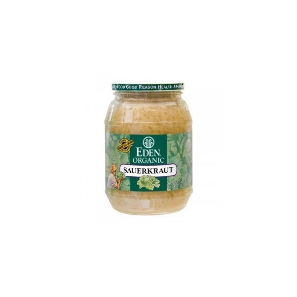 Sauerkraut organic 907 gramos Marca Eden