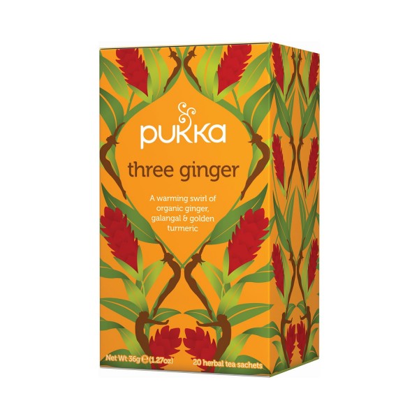 Infusion Three Ginger. Pukka