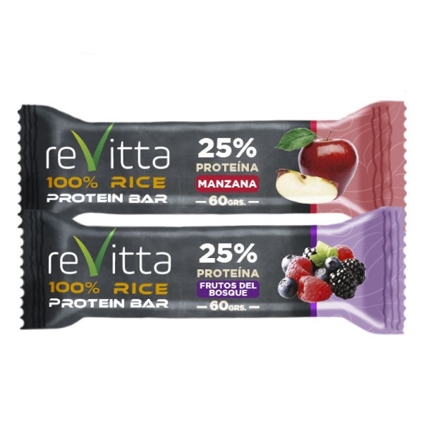 Protein bar Apple Strudel 60 grs - Marca Revitta