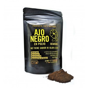 Ajo Negro en polvo 90 grs.$12.900- Huerto del Sur