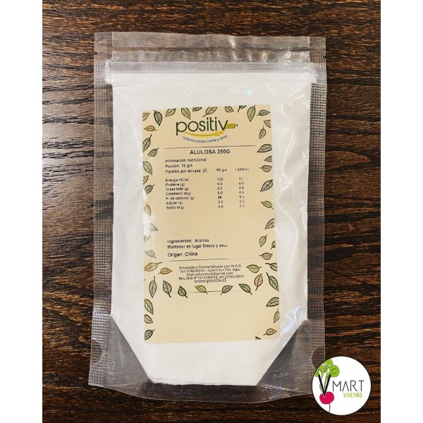 Alulosa 250 grs. Marca: Positiv