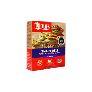 Smart Deli Veggie Turkey Slices 156grs. Lightlife