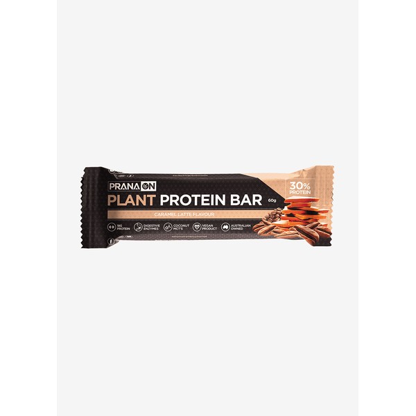 Barra de Proteína Vegana Sabor Caramel Latte 60 grs. Prana on