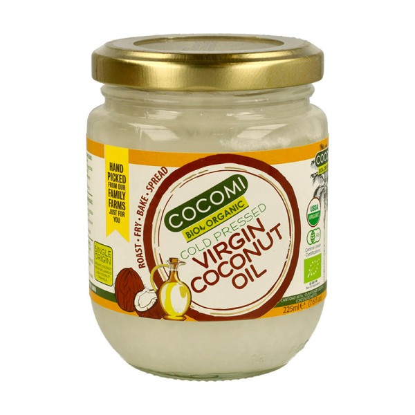 Aceite virgen de coco orgánico 225ml. Cocomi
