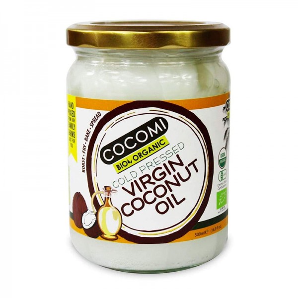 Aceite virgen de coco orgánico 500 ml. Cocomi