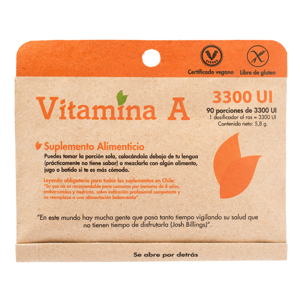 Vitamina A. Dulzura Natural