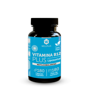 Vitamina B12 Liposomal 180 cápsulas. $23.890 Wellplus