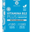 Vitamina B12 Liposomal 180 cápsulas