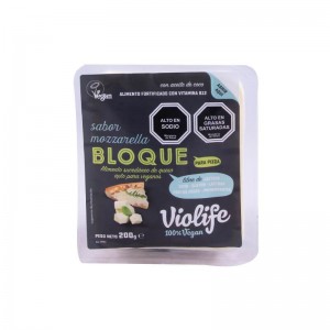 Queso Vegano Mozzarella bloque 200grs . Violife