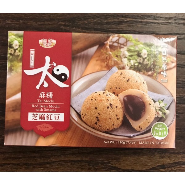 Mochi de Poroto Rojo con Sésamo 210 grs