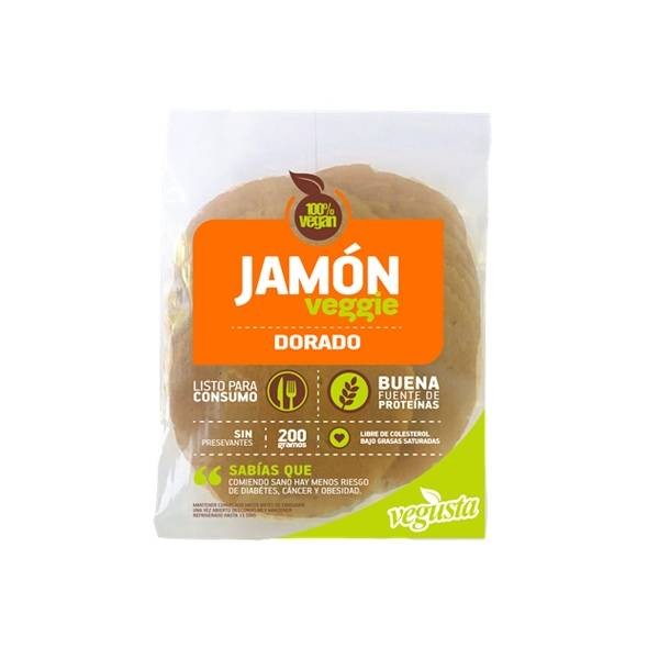 Jamón Dorado Vegano. Vegusta