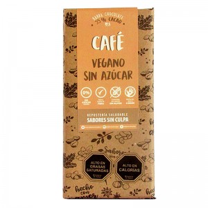 Chocolate Café 55% cacao. 80 grs . Sabores sin Culpa