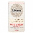 Galleta de Arroz sin sal 100 grs. Biona