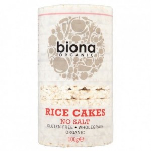 Galleta de Arroz sin sal 100 grs. Biona