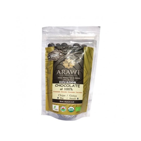Chocolate choco jengibre al 100% 50 grs Marca: Arawi