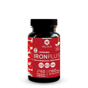 Iron Plus 60 cápsulas. WellPlus