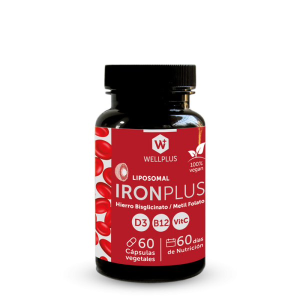 Iron Plus 60 cápsulas. WellPlus