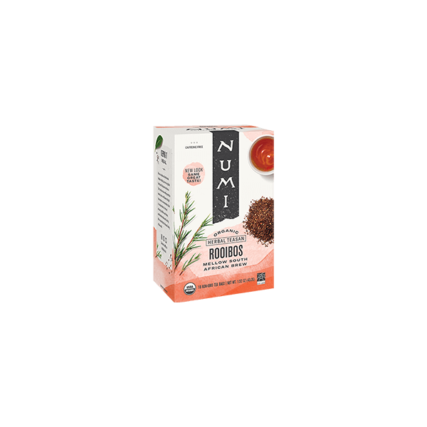 Te orgánico Rooibos 18 bolsitas.Numi