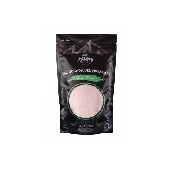 Sal Rosada del Himalaya Fina Kilo. Los Boldos