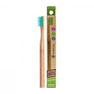 Cepillo dental Bambu Suave - Color Verde Biobrush