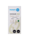 Chocolate orgánico 62% cacao sin azúcar. Manare