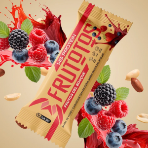 Barra de proteína sabor Frutos del Bosque.$1.990-Frutotos