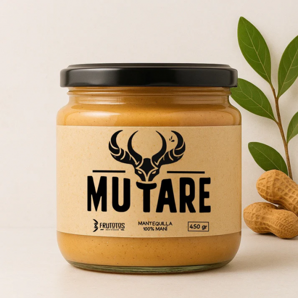 Mantequilla de Maní Mutare 450grs.$7.990-Frutotos
