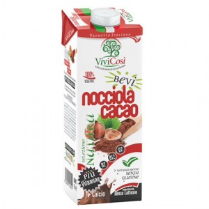 Bebida avellana cacao sin gluten 1 L. Vivicosi