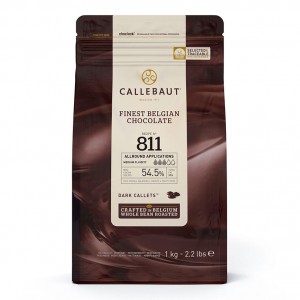 Chips Chocolate Semi Amargo 54% . Kilo.Callebaut