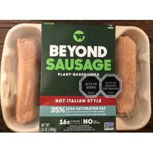 BEYOND MEAT THE BEYOND SAUSAGE - HOT ITALIAN 