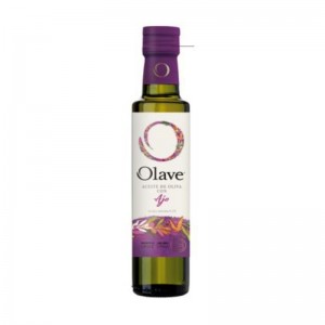 Aceite de oliva extra virgen con ajo 250ml. Olave