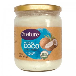 Aceite de coco organico 420 ml. Enature