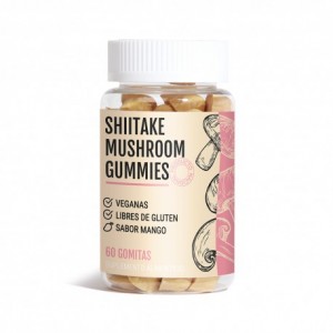 Shiitake 60 gomitas 150 grs.Newpharma