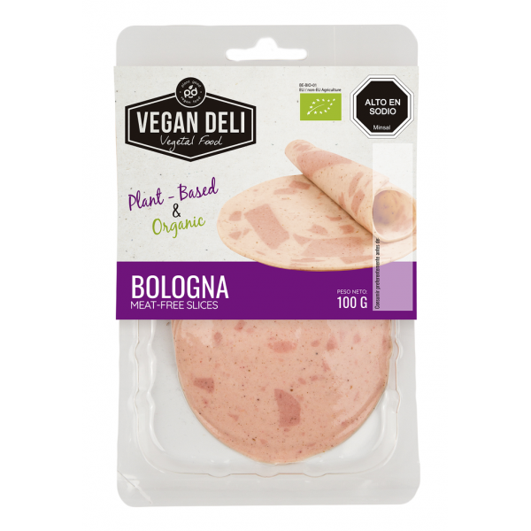 Bologna meat-free slices 100grs. Vegan Deli
