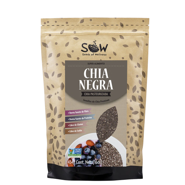 Chia Negra 454grs - SOW