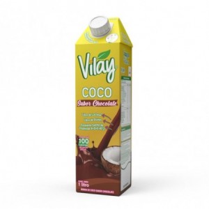 Bebida vegetal coco chocolate 1 litro - Vilay