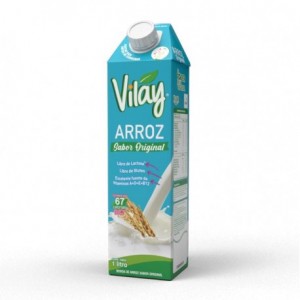 Bebida vegetal arroz original 1 litro - Vilay
