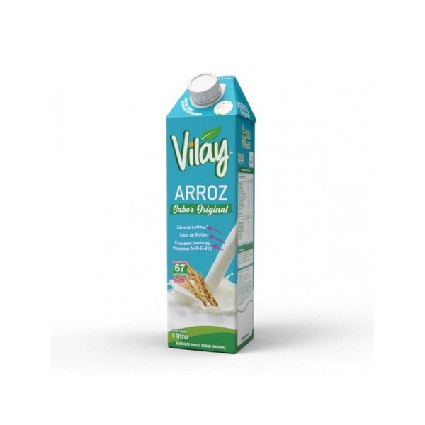 Bebida vegetal arroz original 1 litro - Vilay