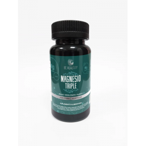 Magnesio Triple 60 capsulas. Be Healthy